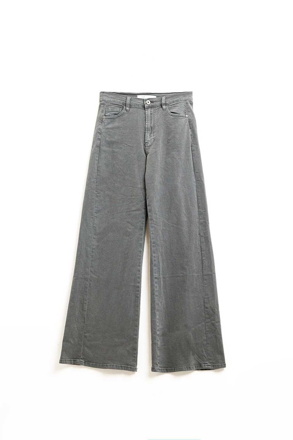 Pantal&oacute;n extra ancho en gris lavado