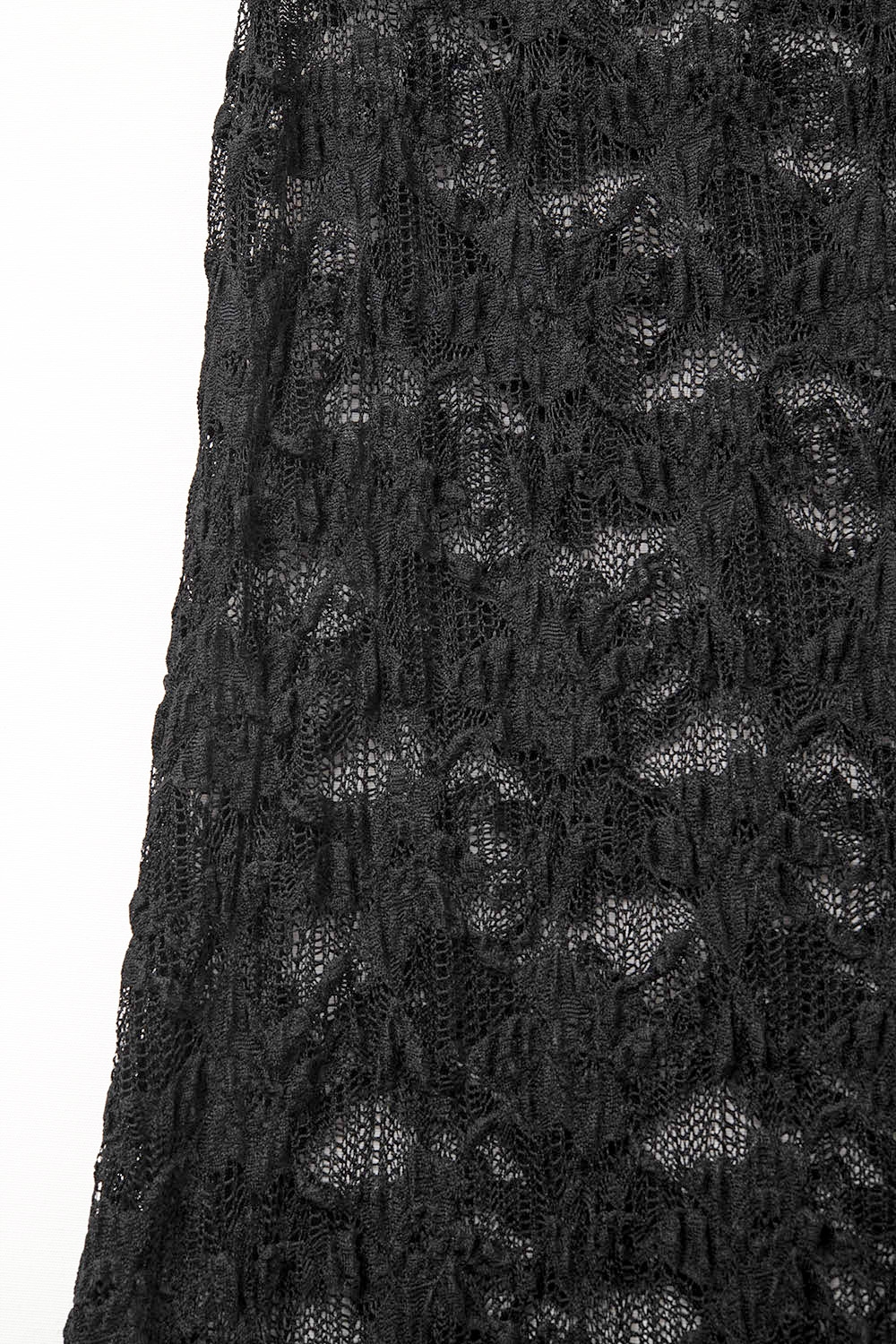 Falda larga negra estilo bohemio