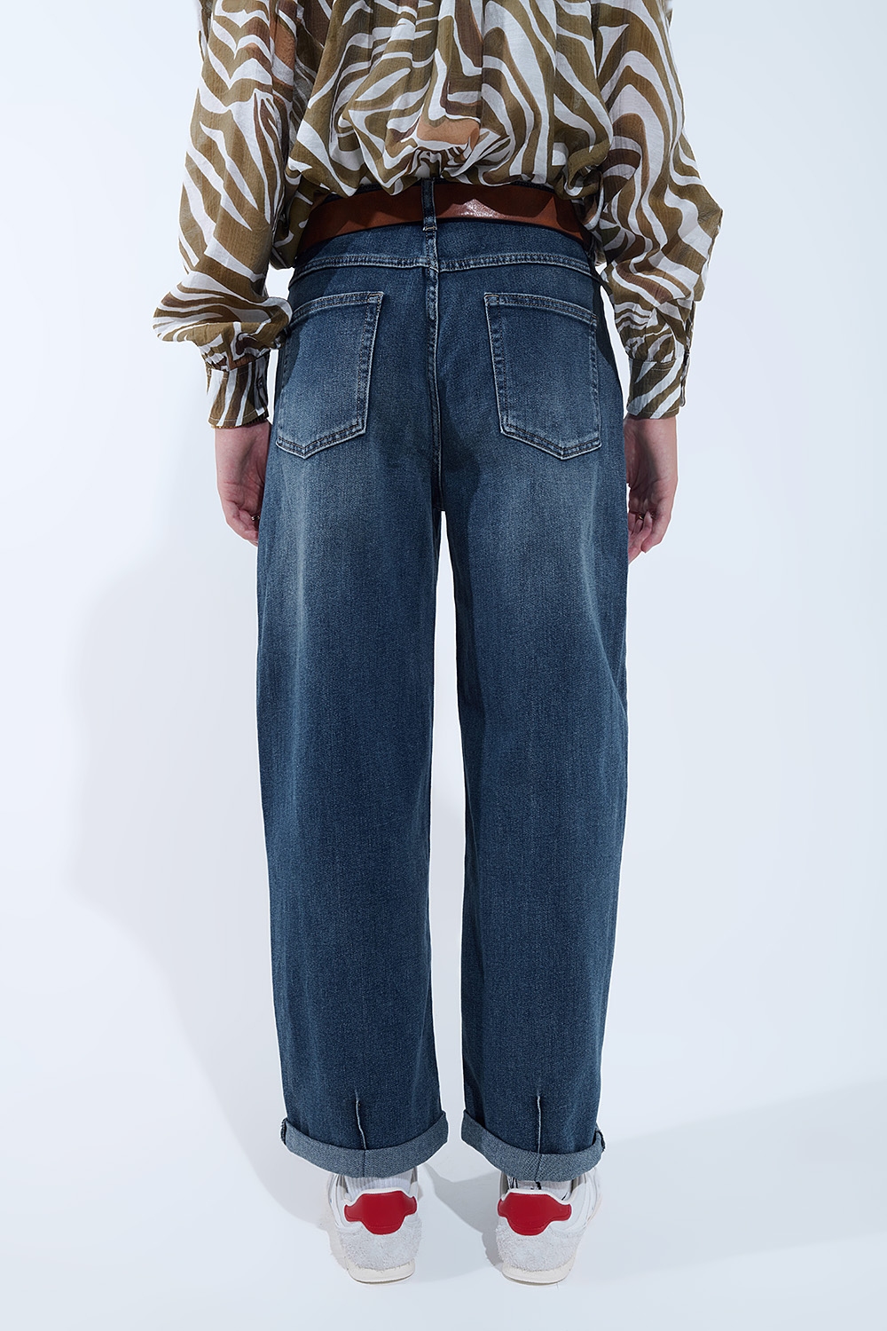 Vaqueros Relaxed WideLeg Vintage Wash