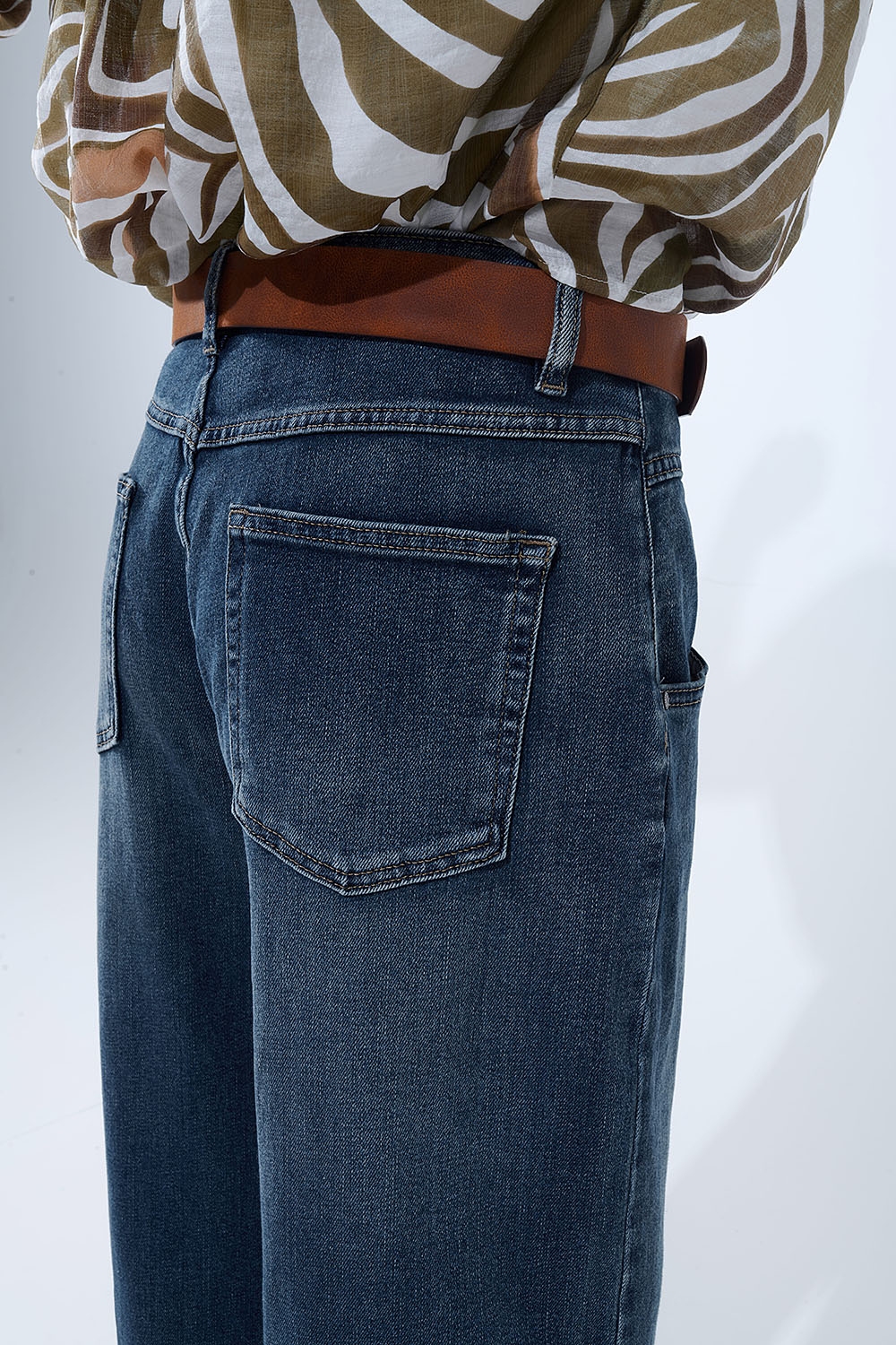 Vaqueros Relaxed WideLeg Vintage Wash