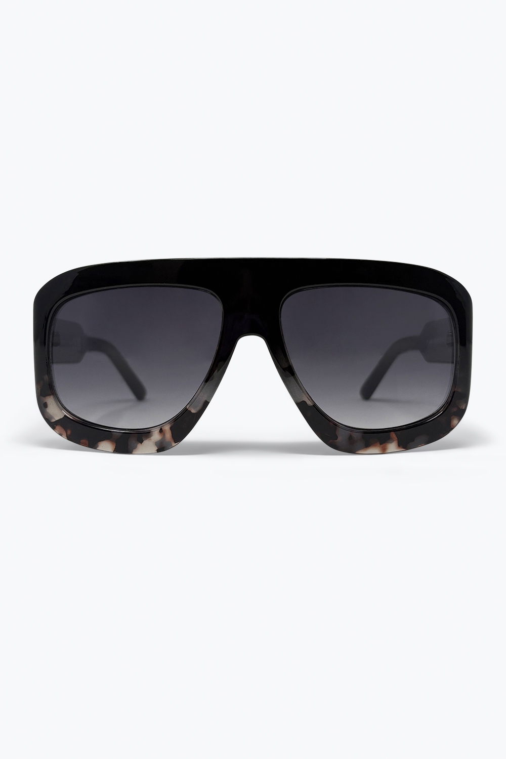 Gafas de Sol con Montura de Carey Negro y Lentes Degradados Gafas de Sol con Montura de Carey Negro y Lentes Degradados