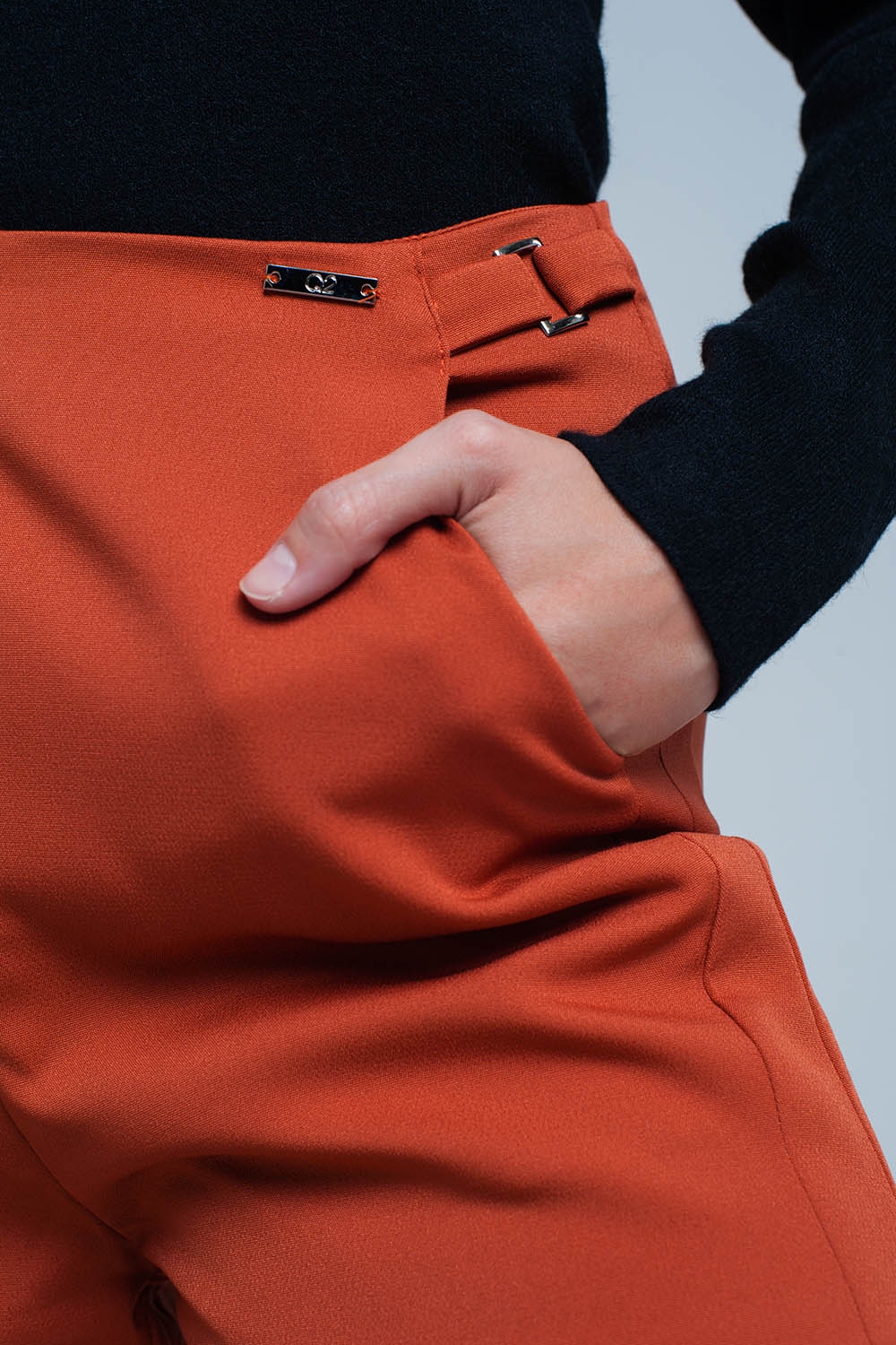Pantalón corto naranja