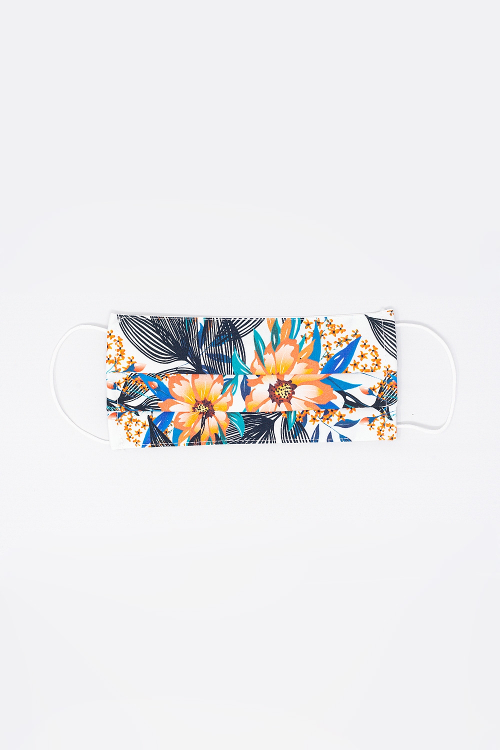 Paquete de 5 unidades mascara blanca tropical