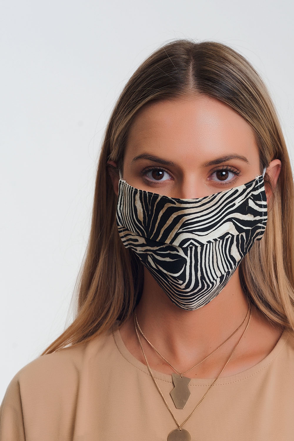 Paquete de 5 unidades Mascarilla estampado animal