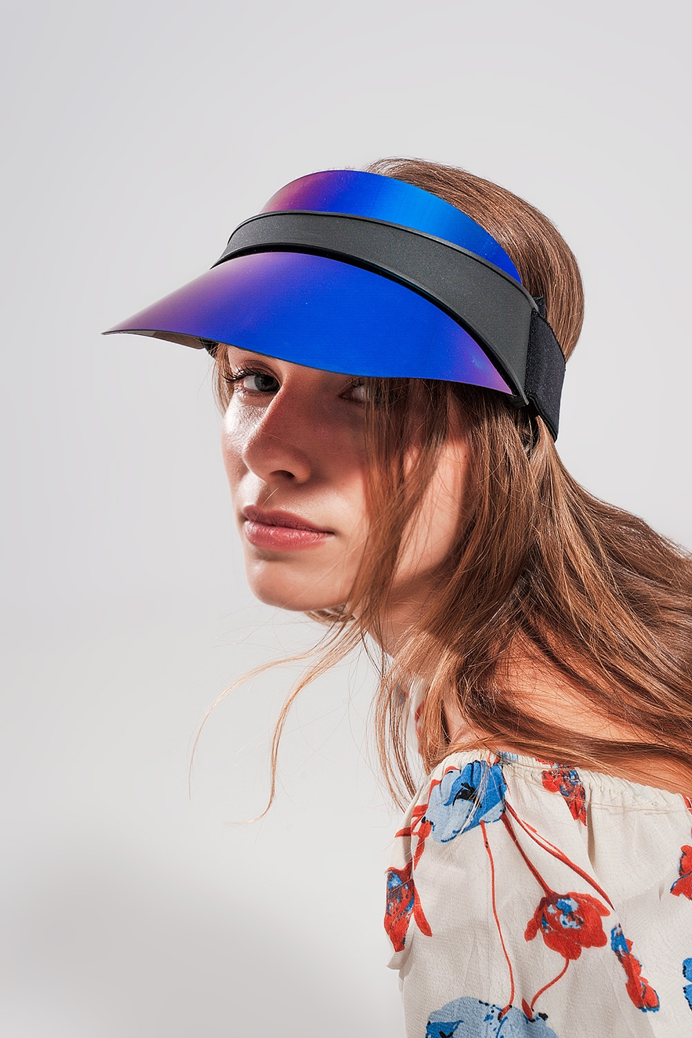 Visera azul Visera azul