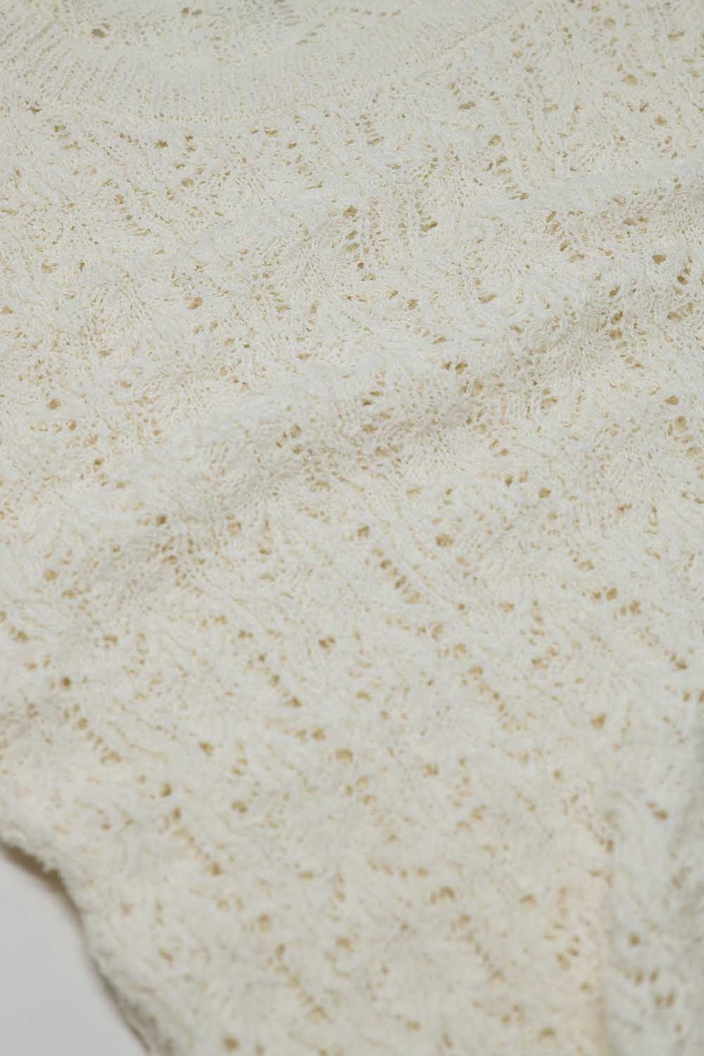 Jersey crema con mangas acampanadas Jersey crema con mangas acampanadas